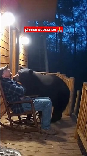 "Scary Balcony Animal Prank! Man Jumps in Fear 😂 #WildPrankCams