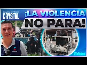 Culiacán, Sinaloa, registra su cuarto día de enfrentamientos | Noticias con Crystal Mendivil