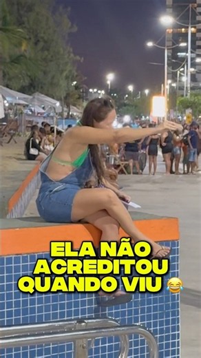 Ela não quis kkkkkkkkkkkkkkkkk’ #pegadinhas