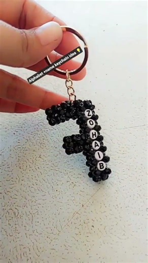 Keychain ideas(Handmade keychain)Alphabet and name keychain#keychain#shortsfeed #viral#aesthetic