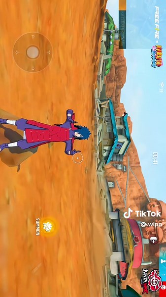 Super Emote de Naruto em Free Fire
