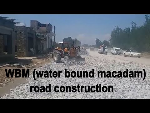 WBM ( water bound macadam) road construction procedure video. pwd civil engineering videos 2019 new