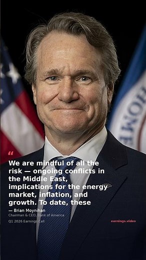 BofA CEO on Middle East Risk: "Mindful, Measured, Absorbed"
