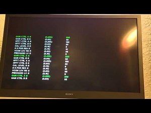 Ghosting Problem SONY KDF series How to access Sony TV service menu