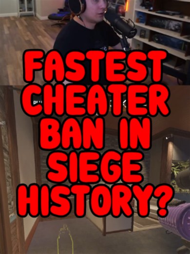 ONLY TOOK 5 MATCHES TO BAN THIS CHEATER #r6 #rainbow6 #rainbow6clips #siegeclips #r6cheats #r6hacks #systemoverride