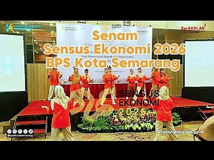 Senam Sensus Ekonomi 2026 | BPS Kota Semarang