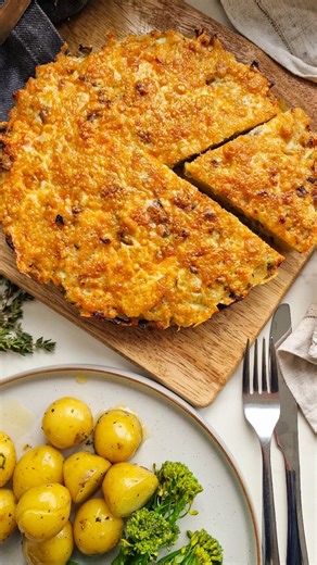 Amy Sheppard | Cheesy Glamorgan Bake When I was a kid, my mum used to make veggie Glamorgan sausages. They're made from breadcrumbs and leeks and cheese,... | Instagram