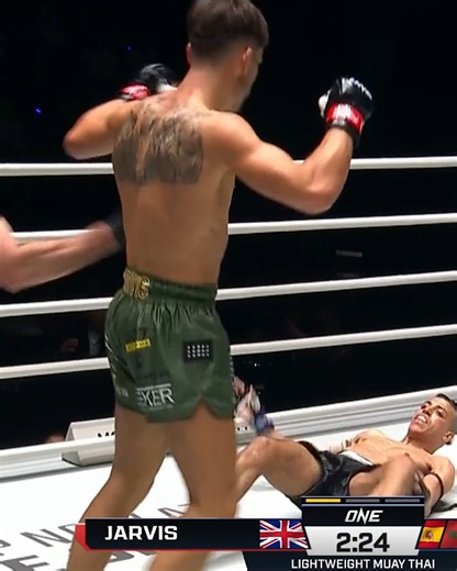 331K views · 2.3K reactions | George Jarvis and Mouhcine Chafi brought the HEAT in their chaotic battle at ONE Fight Night 30! #ONEFightNight30 | ONE Championship | Facebook