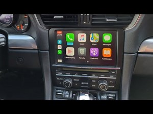 Wireless CarPlay and AndroidAuto in Porsche 911 2012-2016 (supports touch screen)