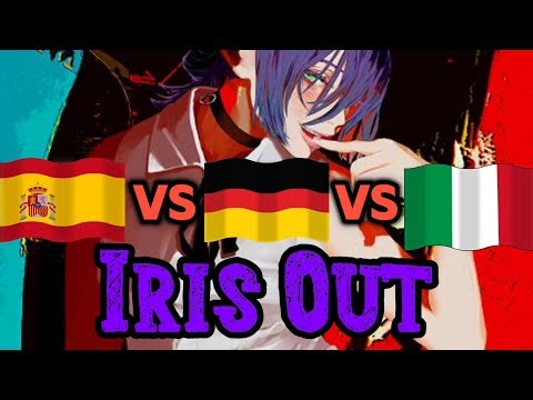 "Iris Out" In 3 Different Languages [ Kenshi Yonezu ] Cover
