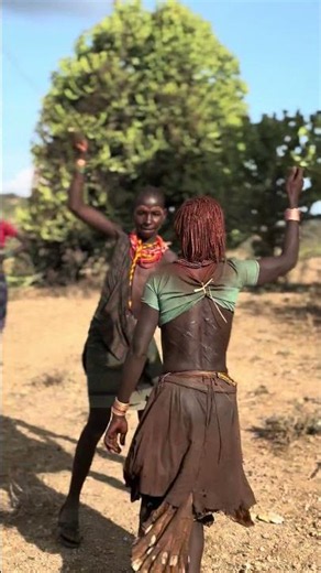 Hamer Whipping Ceremony | Omo Valley, Ethiopia 🇪🇹 #Shorts #HamerTribe #OmoValley #Ethiopia