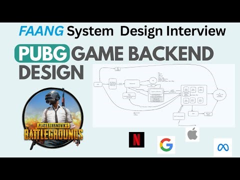 System Design Interview: Design Multiplayer Game like PUBG Or BGMI w/ a Senior Software Engineer