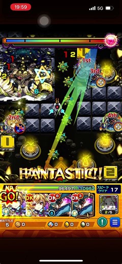 全然ダメ出ない！ スタバーン メタトロンss コンテナ2触れ #モンスト #モンスターストライク #メタトロン