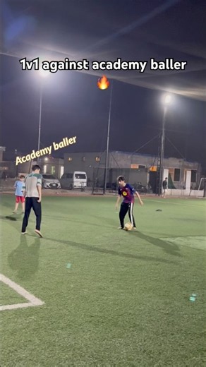 1v1 against academy baller🔥