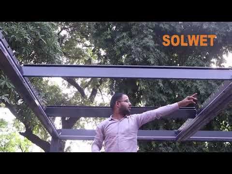 SOLWET Louvered Motorized Pergola assembly and installation ..
