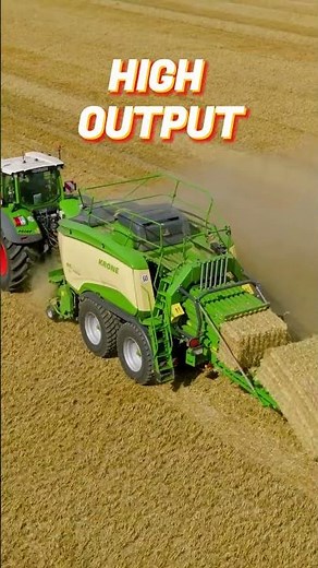 🔥 Krone Big Pack 1290 HDP in Action | Ultimate Baling Power