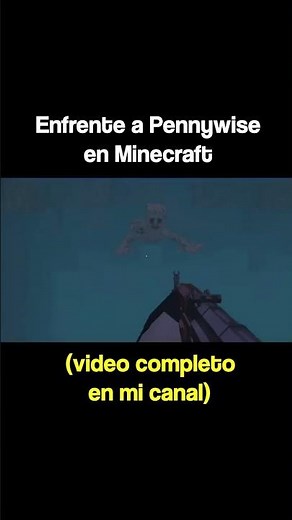 😨 The scariest Minecraft mod: Pennywise IT #minecraftbedrock #minecraftcreepy 1