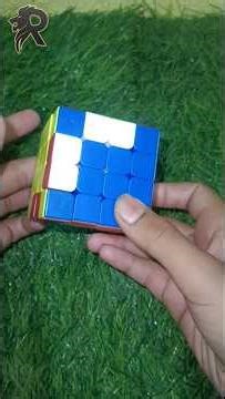 Pyraminx pattern for Rubik's cube