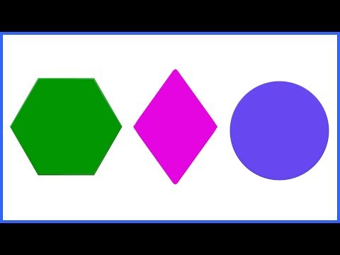 Learn Shapes | Names of Shapes | Learning & Educational Cartoon Video for Children | Shape For Kids