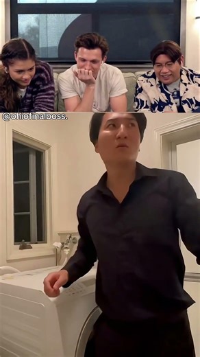 Tom Holland React Viral Videos part 5 #tomholland #funny #trytolaugh #reaction