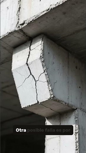 This is how concrete beams break.