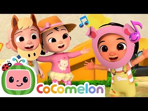 Old MacDonald - Fun time with Friends🎶| Nina's Familia | CoComelon Nursery Rhymes & Kids Songs