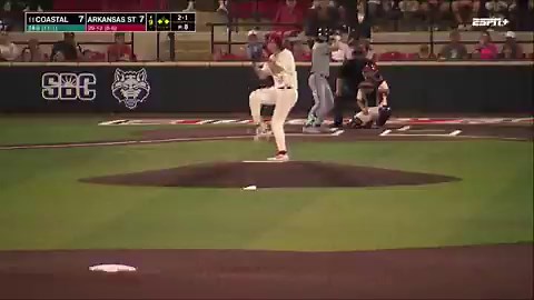THIS IS NOT A DRILL: COASTAL LEADS 👀After facing the early deficit, the Chants find the lead LATE!#NCAABaseball x 🎥 ESPN+ / @CoastalBaseball