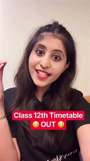 Class 12th Maharashtra Board Final Timetable is Out 😱 #shorts #shortsfeed #maharashtraboard