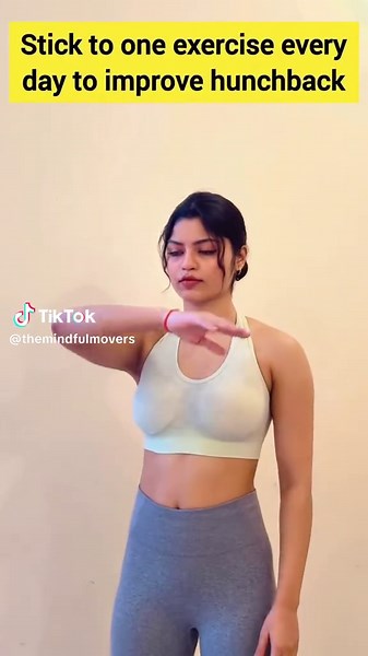 Daily Exercise for Improving Hunched Back Posture