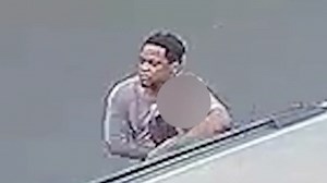 Moment a Los Angeles man threatened a 14-year-old girl with a weapon before forcing her into a bathroom and sexually assaulting her was captured on camera