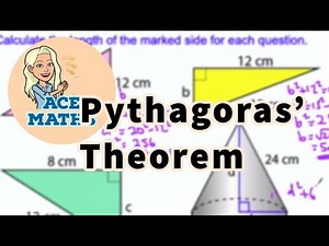 GCSE & IGCSE Maths - Simple Pythagoras Theorem