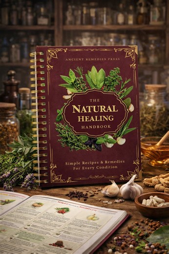Natural Healing Handbook People Are Quietly Using Again This guide brings old-world herbal knowledge into the modern home, with simple, science-backed remedies you can actually make yourself. From heart health and immunity to sleep, joints, and everyday wellness, this book breaks down natural healing in a clear, practical way that doesn’t feel overwhelming. With step-by-step recipes, dosage guidance, and easy-to-follow layouts, The Natural Healing Handbook is designed for real life, whether you’