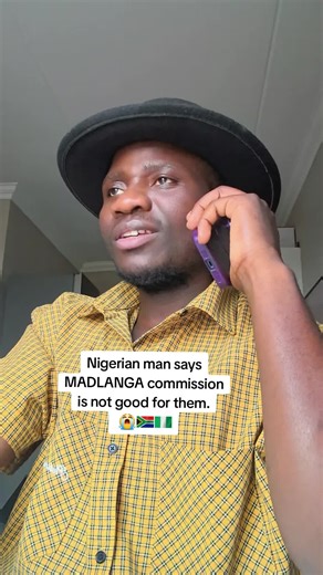 Nigerian Man's Concerns About Madlanga Commission in South Africa