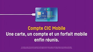 #CompteCICMobile : une carte, un compte et un forfait mobile enfin réunis. A découvrir dans nos agences ou sur https://www.cic.fr/fr/banques/particuliers/gestion-courante/le-compte-cic-mobile.html?xtor=AD-1010223486&xtor_dnfta=AD-1010223486. | CIC