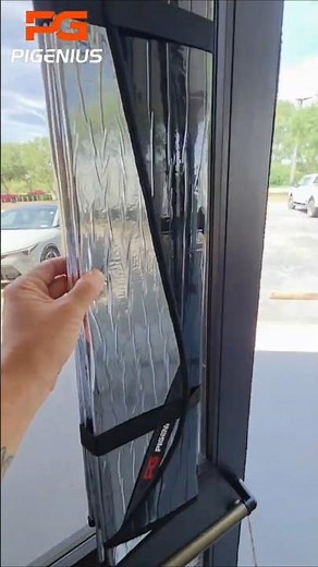 Precision-cut sunshade that actually fit your car!