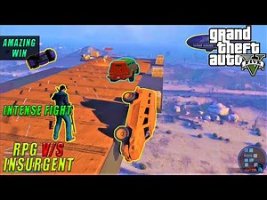 GTA V | Amazing RPG v/s Insurgents Funny Match With RON