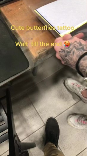 Cute butterflies tattoo☺️☺️ done by @zoemi_tattoo #eternalmarktattoo #emts #tattoo #ink #inked #tattoos #tattoolover #tattooartist #art #tattooing #tattooartists #fyp #fypage #fy #fypシ #fypシ゚viral #butterflies🦋 #butterfly #butterflies