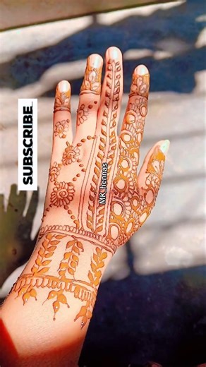back hand bridal henna # simple &elegent desings #grids henna# MK_hennas#trending henna #stylish