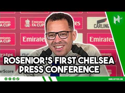 I will MAKE the decisions! | Liam Rosenior’s FIRST Chelsea press conference