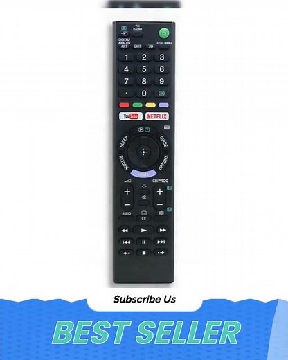 Original Remote Compatible with Sony Bravia LCD LED UHD OLED QLED 4K Ultra HD TV Remote Control w...