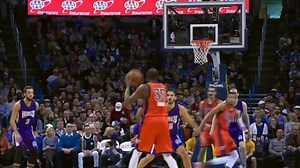 54 reactions | KD drives the lane, splits the defense, and puts Koufos on a poster with this VICIOUS one hand slam! Oklahoma City Thunder take the win with a 3 point edge over the Sacramento Kings! #PlayOfTheDay #LoveNBA | NBA | Facebook