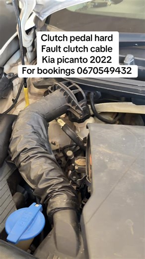 Kia Picanto 2022 Clutch Cable Fault Fix