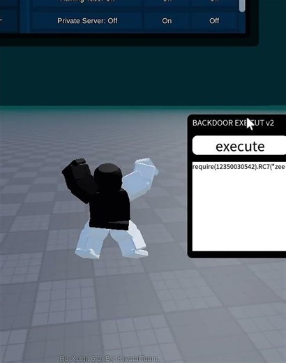 How to make a better backdoor executor check the comments #fpyシviral #roblox #1000k #hacking
