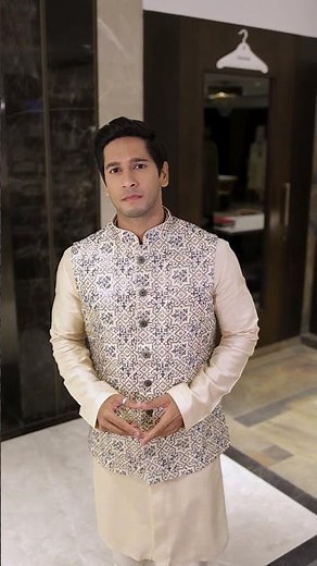 Waistcoat set | Men's festive wear | Men's wedding wear