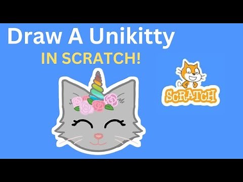 How To Draw And Animate A Unikitty in Scratch!!! 🐱 🐈