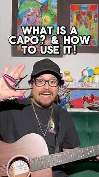 How to use a capo? What is a guitar capo?