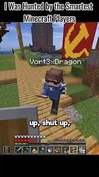 ParrotX2 I Was Hunted by the Smartest Minecraft Players... #Shorts #fishthesea