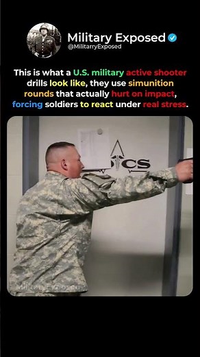 How the Military Trains for Active Shooters 🎯🪖