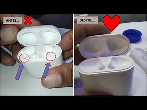 ¿AirPods sucios? TUTORIAL COMO LIMPIAR AIRPODS PASO A PASO
