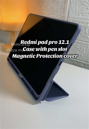 Redmi Pad Pro 12.1 Case with Pen Slot and Magnetic Cover